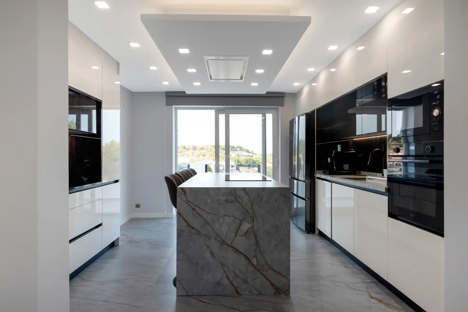 Cocina de Casa o chalet en venta en La Nucia con Aire acondicionado, Calefacción y Terraza