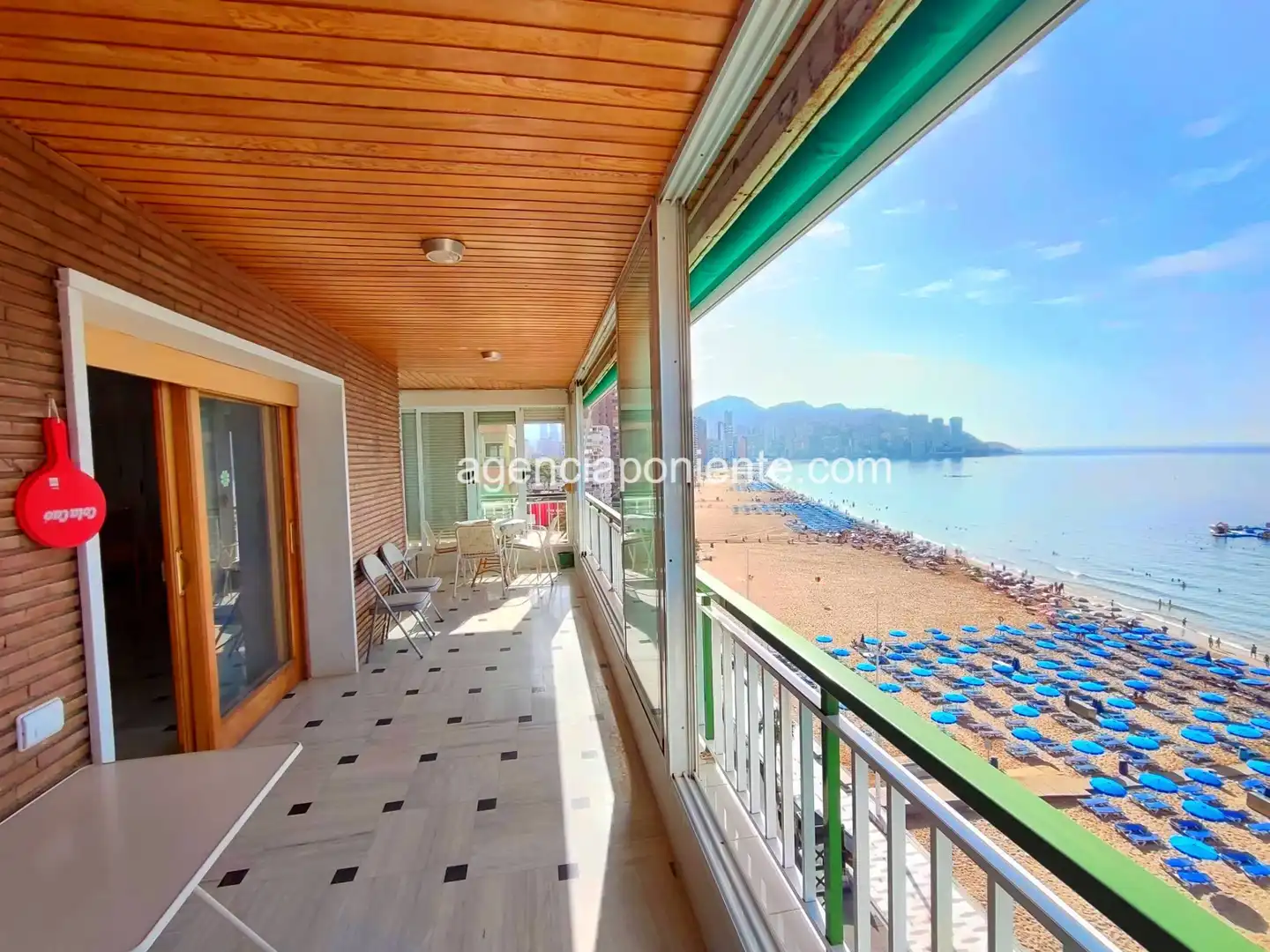 Exterior view of Flat for rent in Benidorm  with Air Conditioner, Heating and Terrace