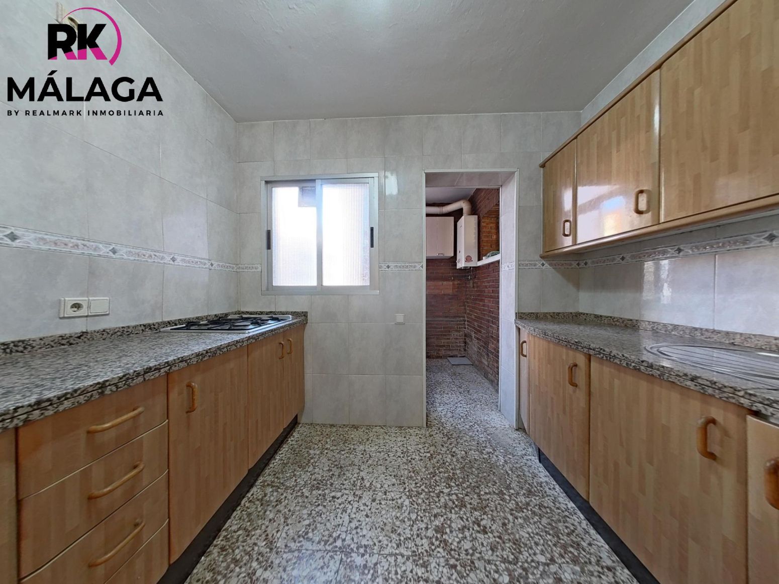 Cocina de Piso en venta en Málaga Capital con Jardín privado y Terraza