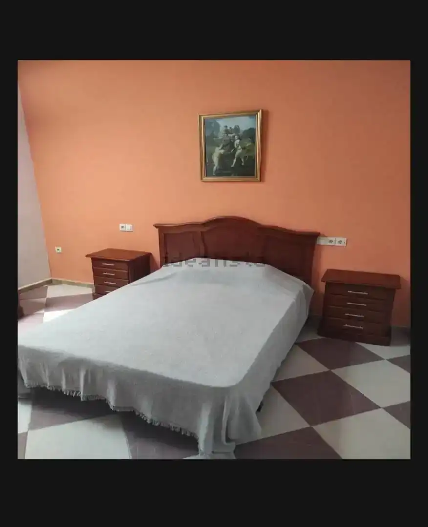 Bedroom of Flat for rent in El Burgo  with Furnished, Washing machine and Microwave