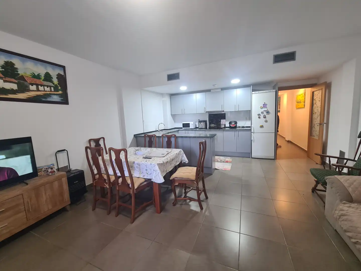 Kitchen of Flat for sale in Vinaròs  with Air Conditioner, Heating and Furnished