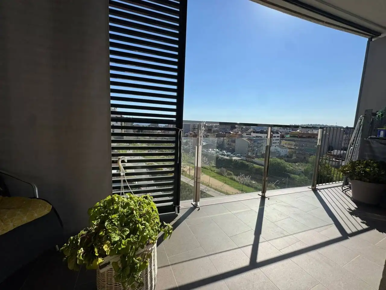 Terrasse von Wohnung zum Verkauf in Granollers mit Klimaanlage, Heizung und Parkett