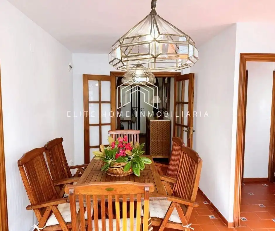 Esszimmer von Einfamilien-Reihenhaus zur Miete in Vila-real mit Klimaanlage, Terrasse und Möbliert