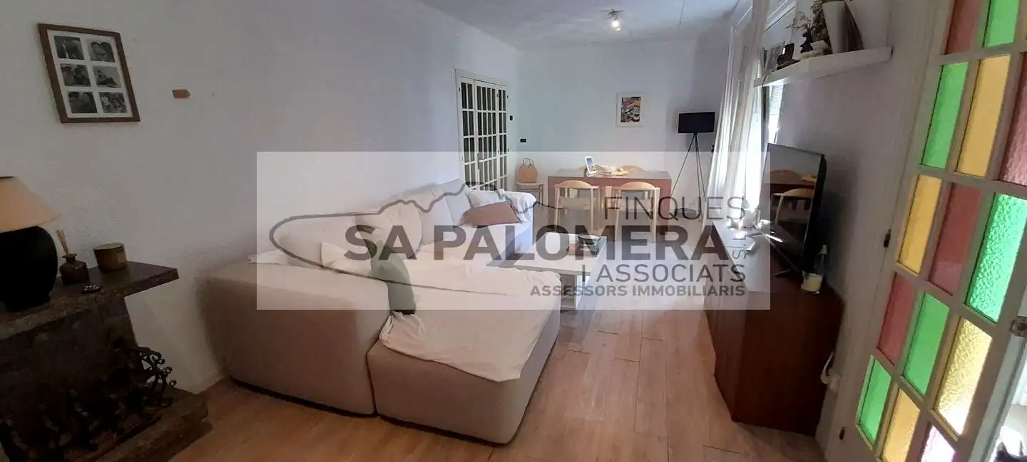 Living room of Houses for sale in Blanes  with Heating, Private garden and Parquet flooring