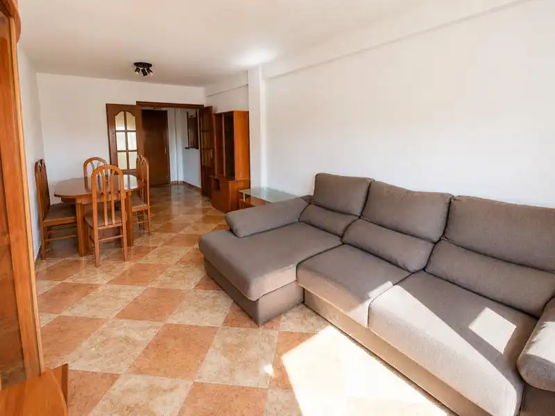Sala de estar de Piso en venta en Málaga con Jardín privado
