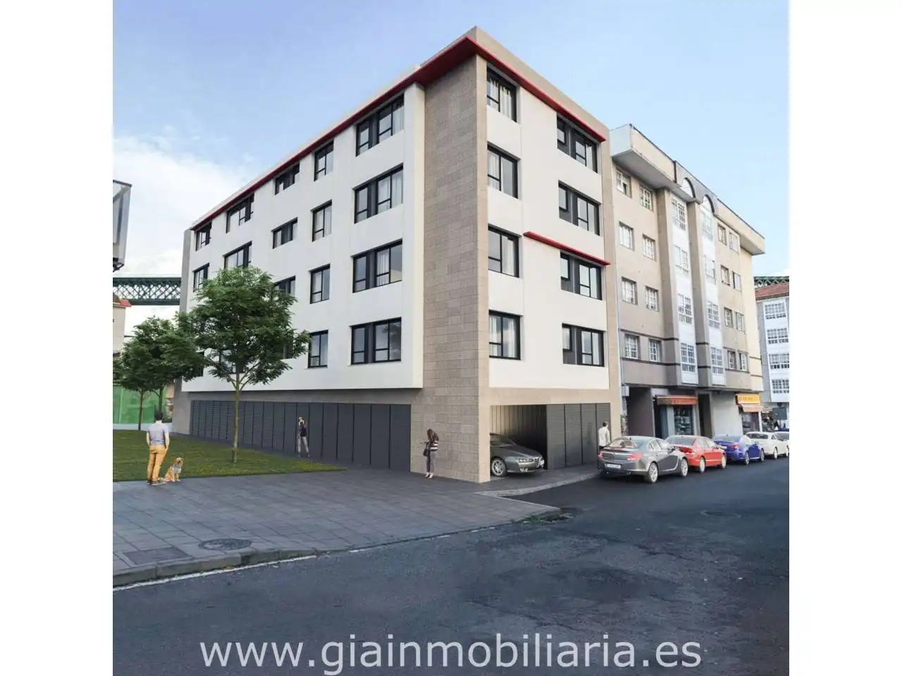 Vista exterior de Residencial en venda en Redondela