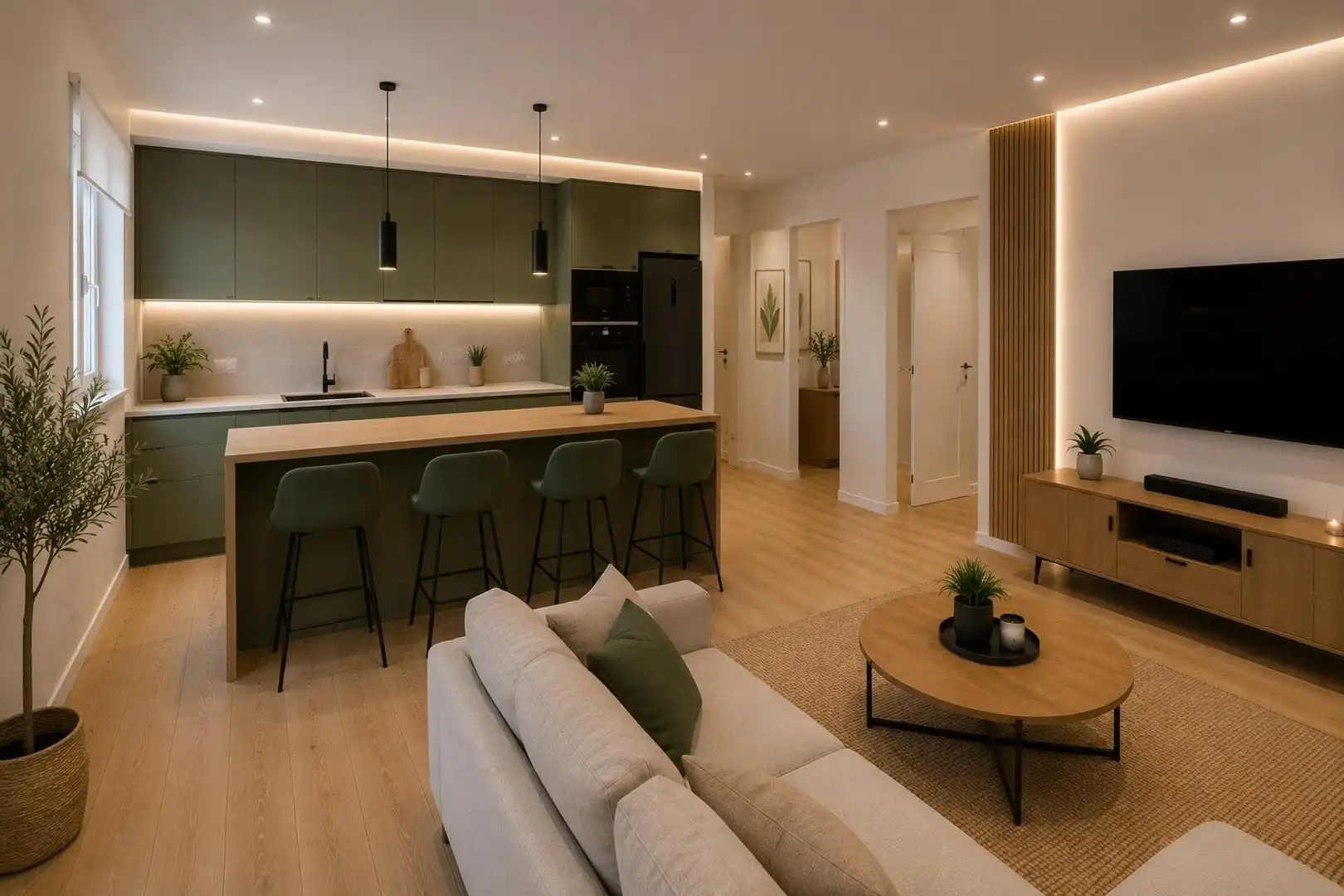 Sala de estar de Piso en venta en León Capital  con Calefacción