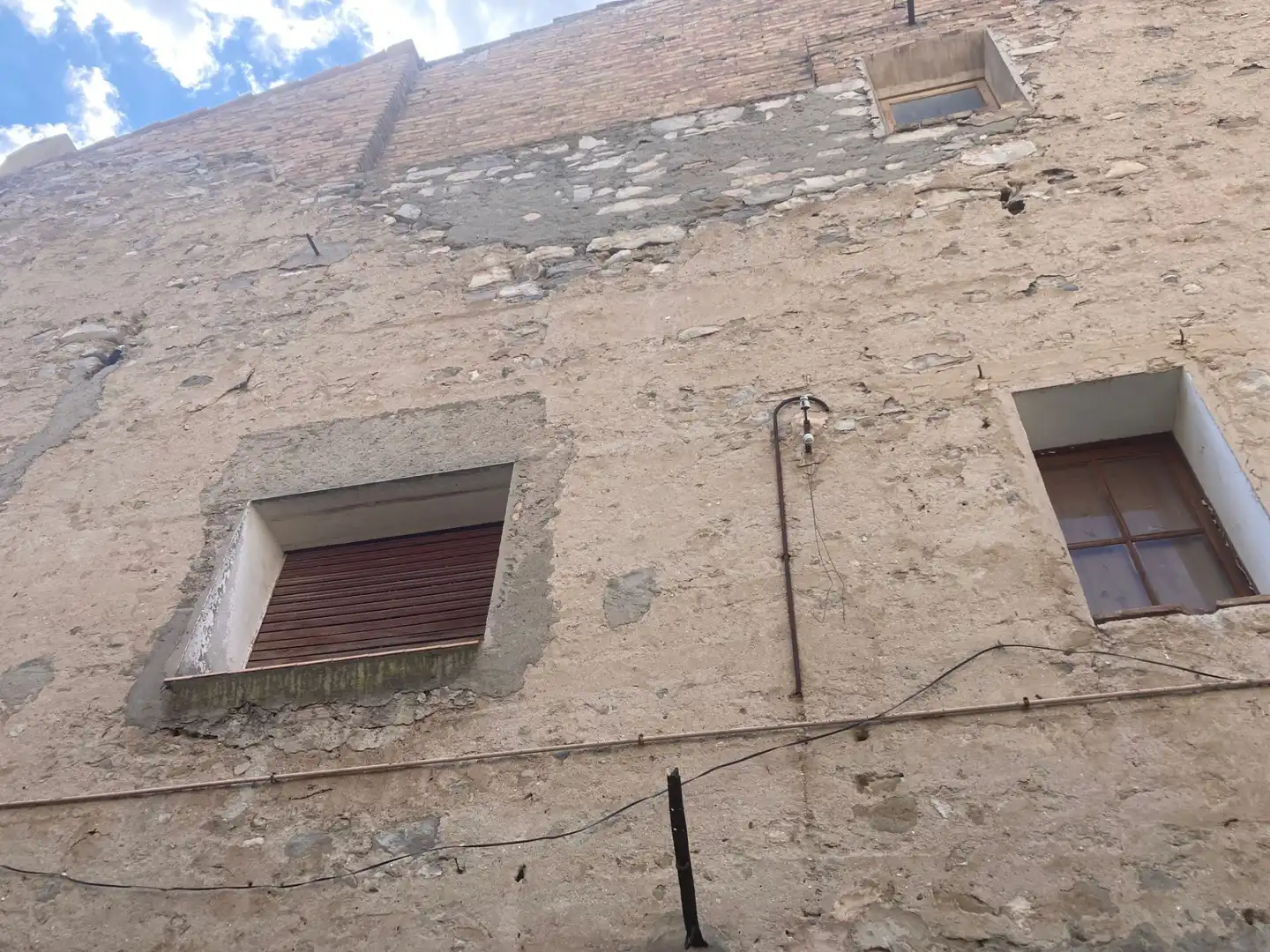 Vista exterior de Casa o chalet en venta en Bellcaire d'Urgell con Jardín privado