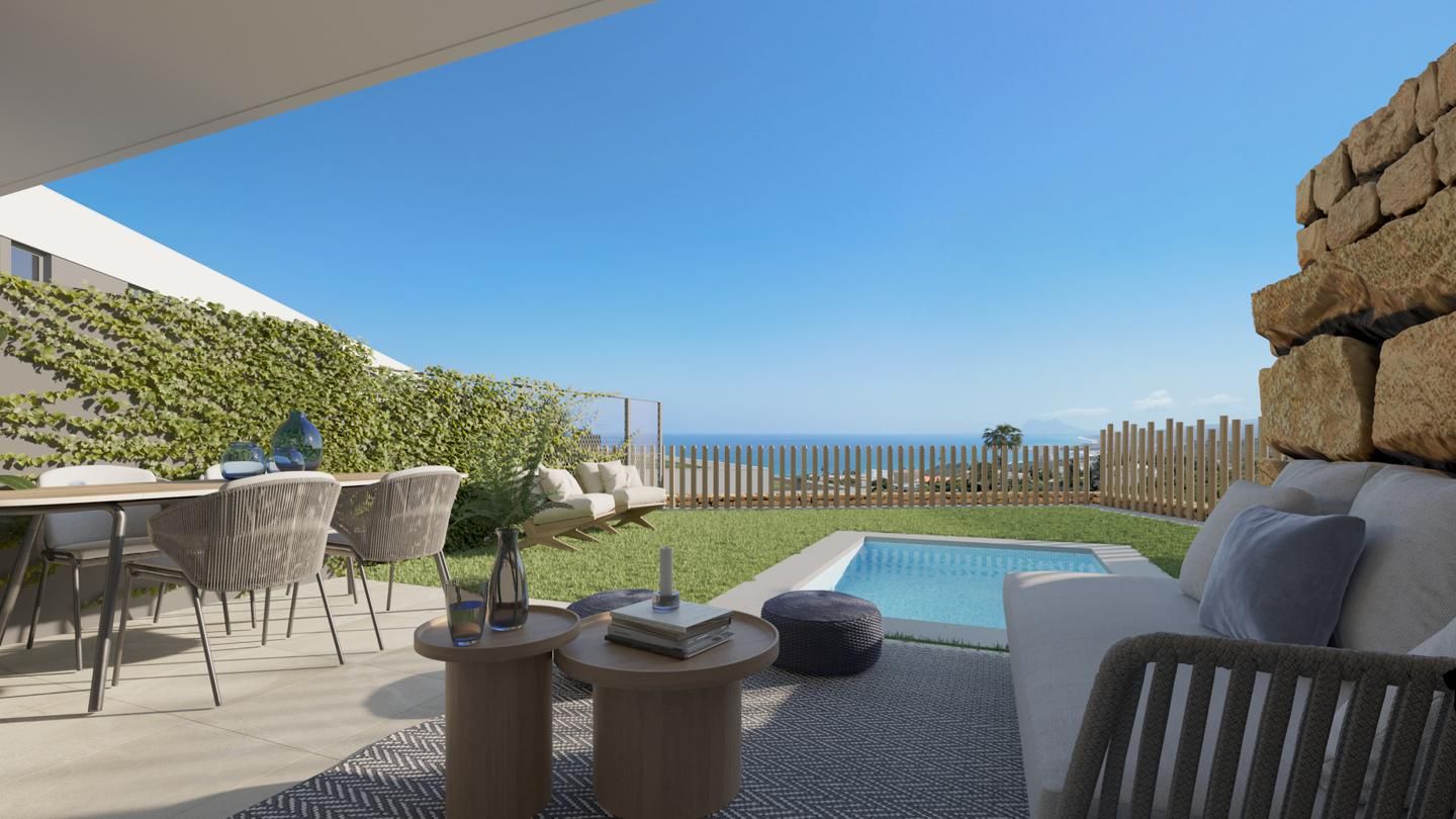 Bedroom of House or chalet for sale in Manilva  with Air Conditioner, Private garden and Terrace