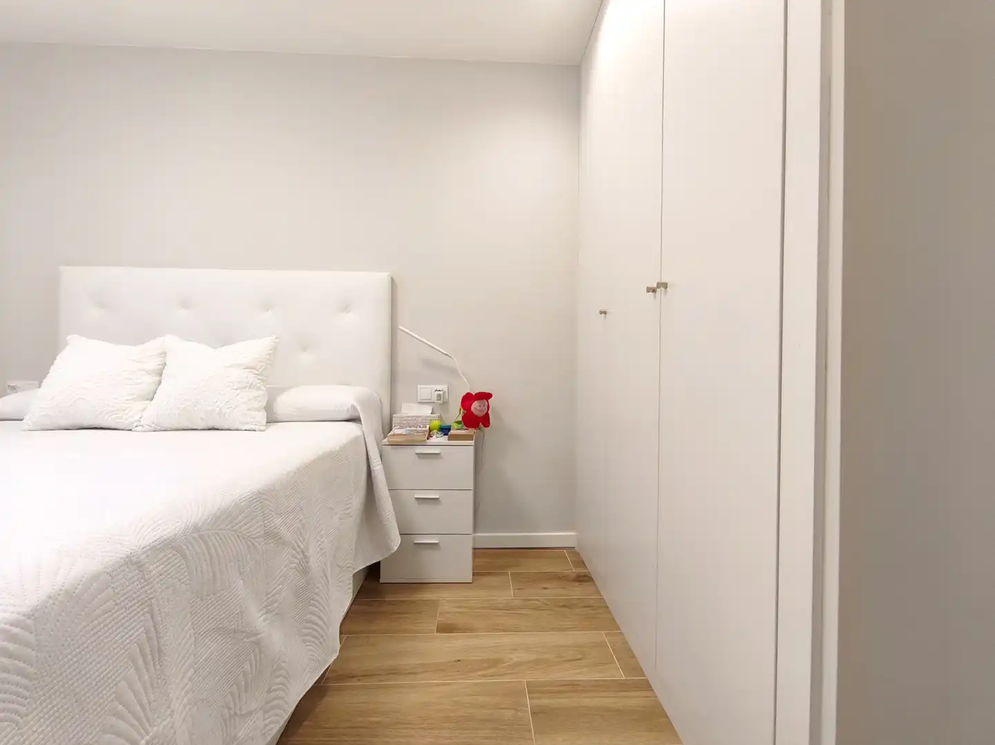 Schlafzimmer von Wohnung zum Verkauf in  Logroño mit Heizung, Privatgarten und Parkett