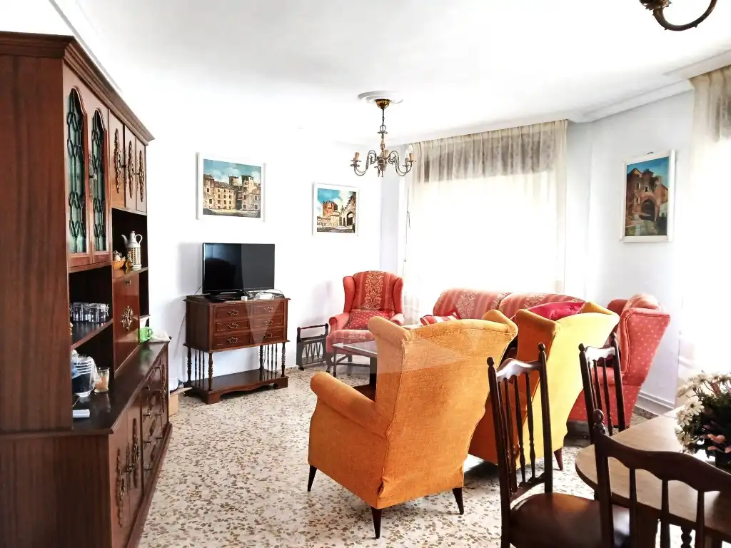 Living room of Flat for rent in Cáceres  with Terrace