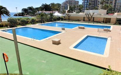 Swimming pool of Apartment for sale in Calpe / Calp  with Air Conditioner, Heating and Terrace