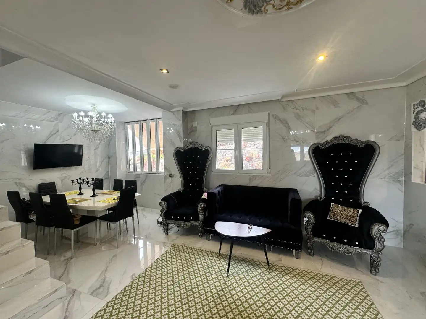 Dining room of Detached homes for sale in La Vall d'Uixó  with Air Conditioner, Heating and Storage room