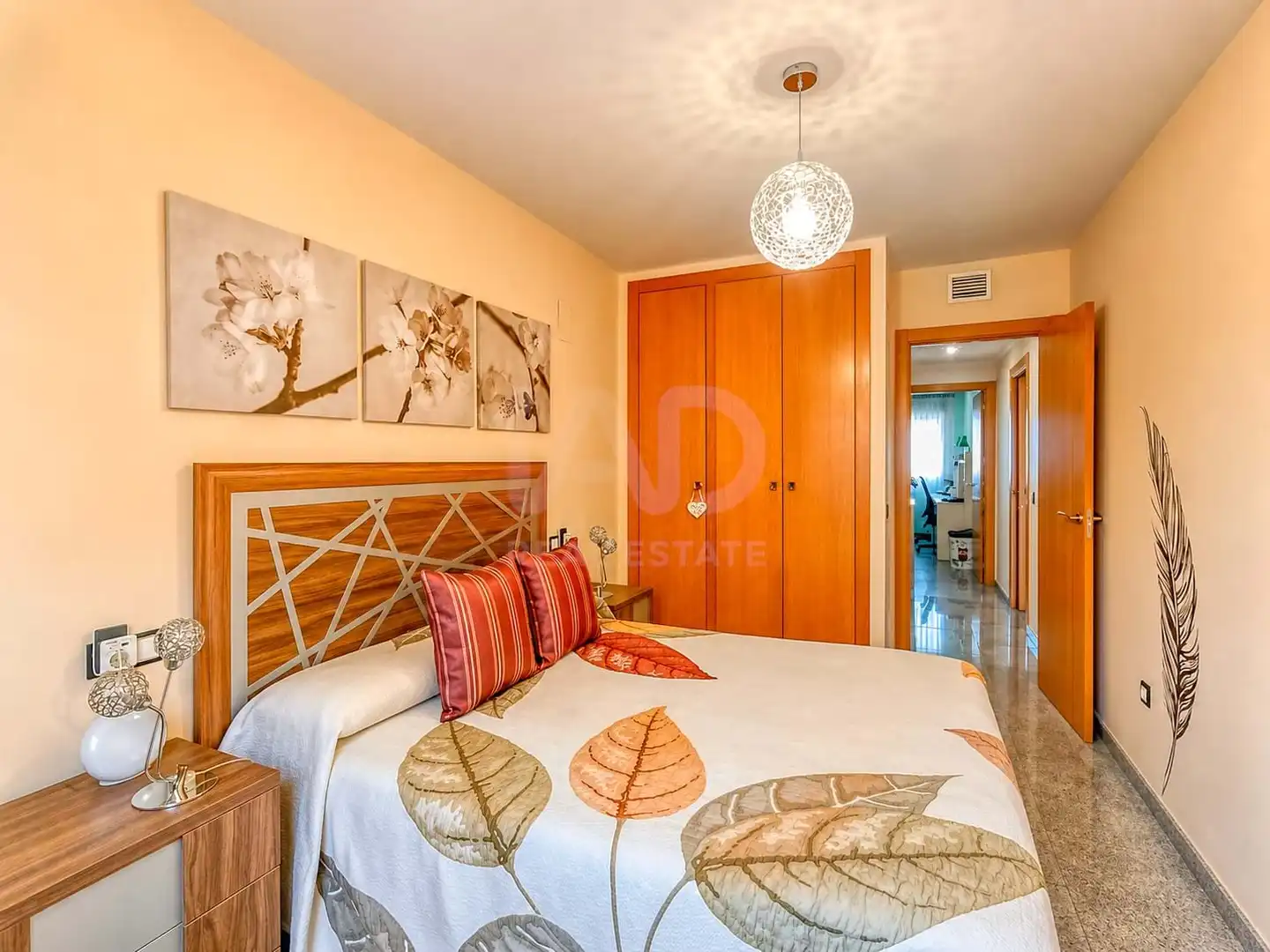 Bedroom of Flat for sale in Petrer  with Air Conditioner and Heating