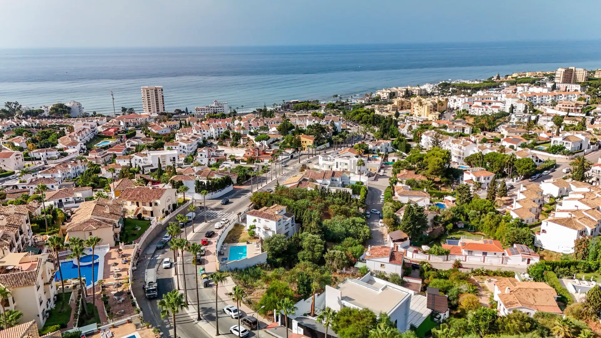 Vista exterior de Residencial en venda en Mijas