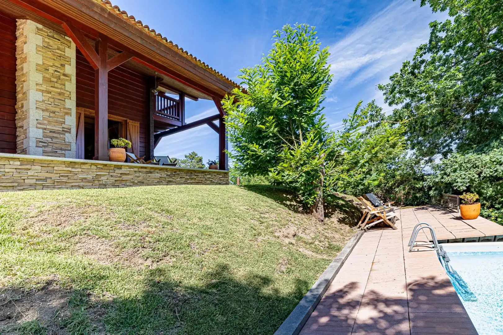 Terraza de Casa o chalet en venta en Salceda de Caselas con Calefacción, Jardín privado y Terraza