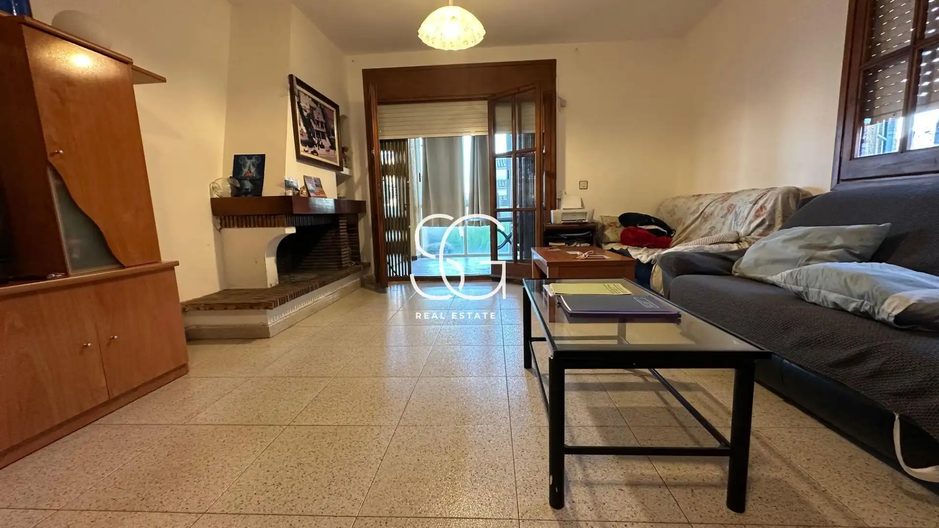 Sala de estar de Casa o chalet en venta en Creixell con Jardín privado, Terraza y Balcón