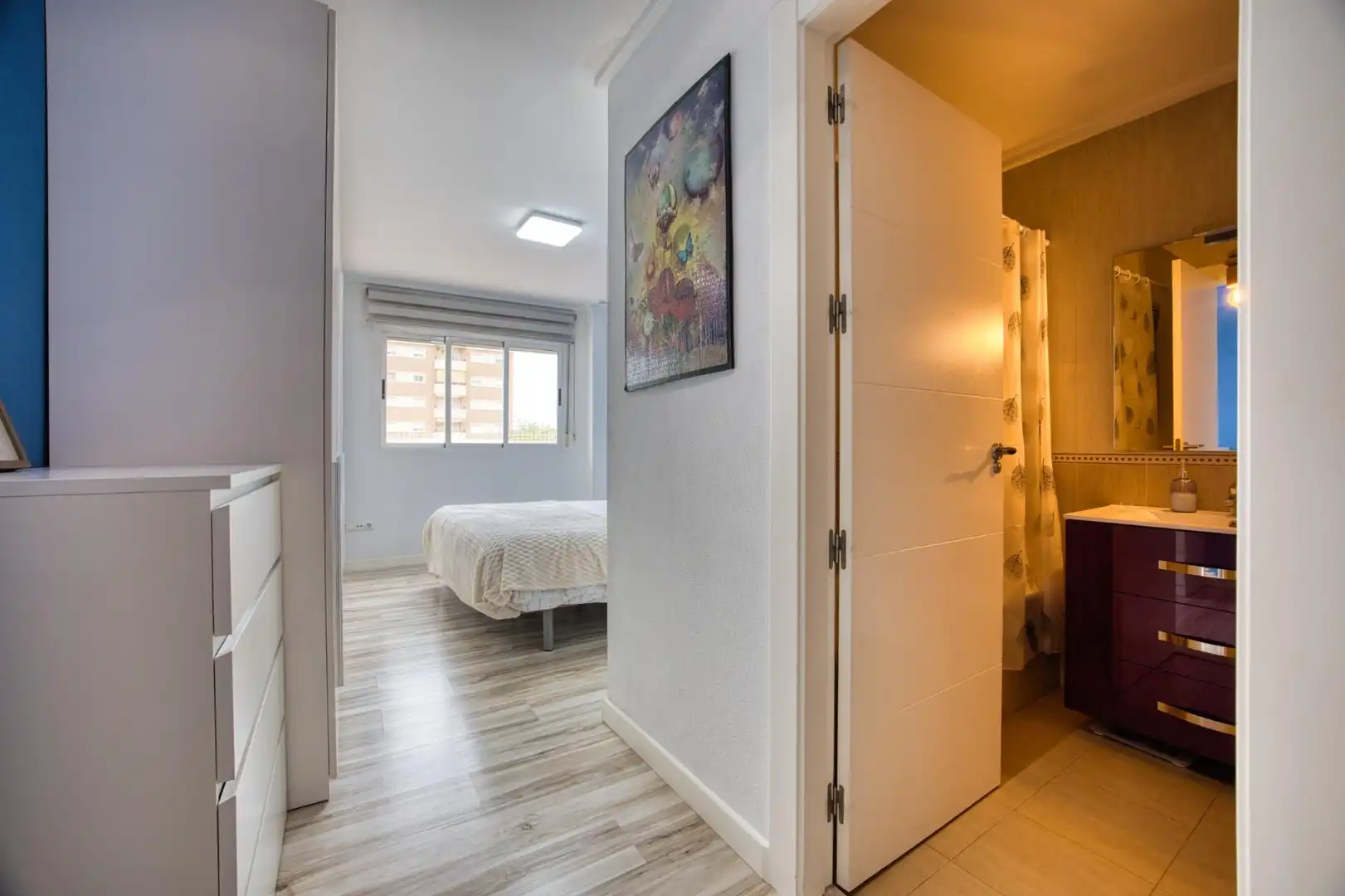 Schlafzimmer von Wohnung zum Verkauf in Monforte del Cid mit Klimaanlage, Abstellraum und Möbliert