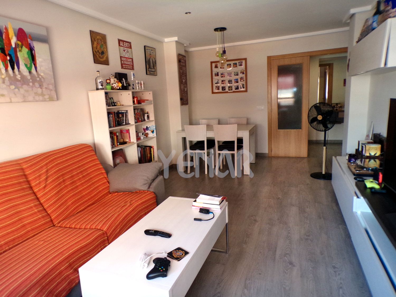 Sala d'estar de Pis en venda en Castalla amb Aire condicionat, Parquet i Traster