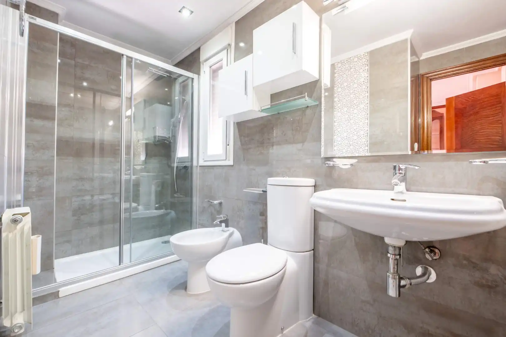 Baño de Casa o chalet en venta en Zaragoza con Calefacción, Jardín privado y Terraza