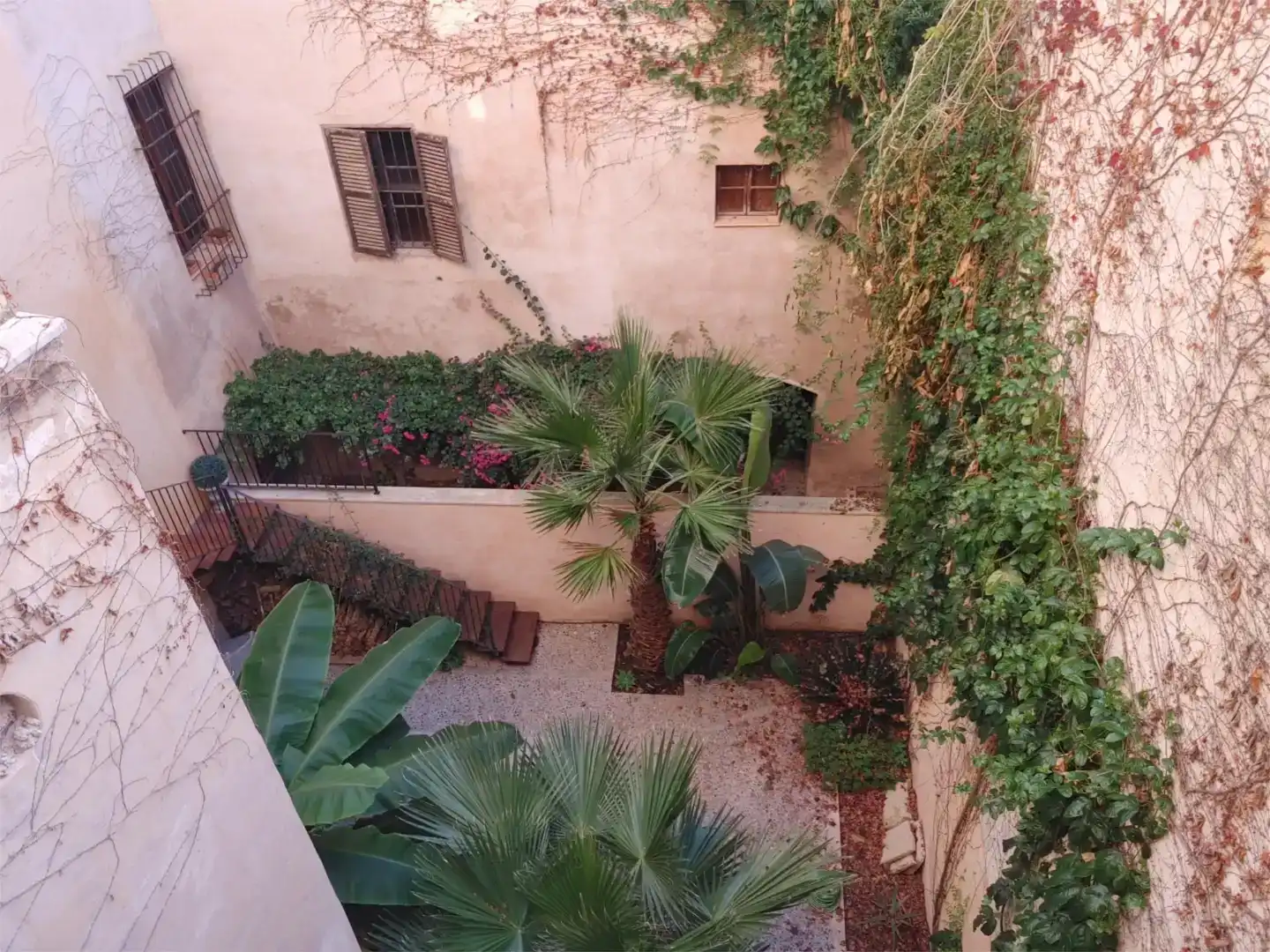 Terrasse von Wohnung zur Miete in  Palma de Mallorca mit Möbliert, Waschmaschine und Fernseher