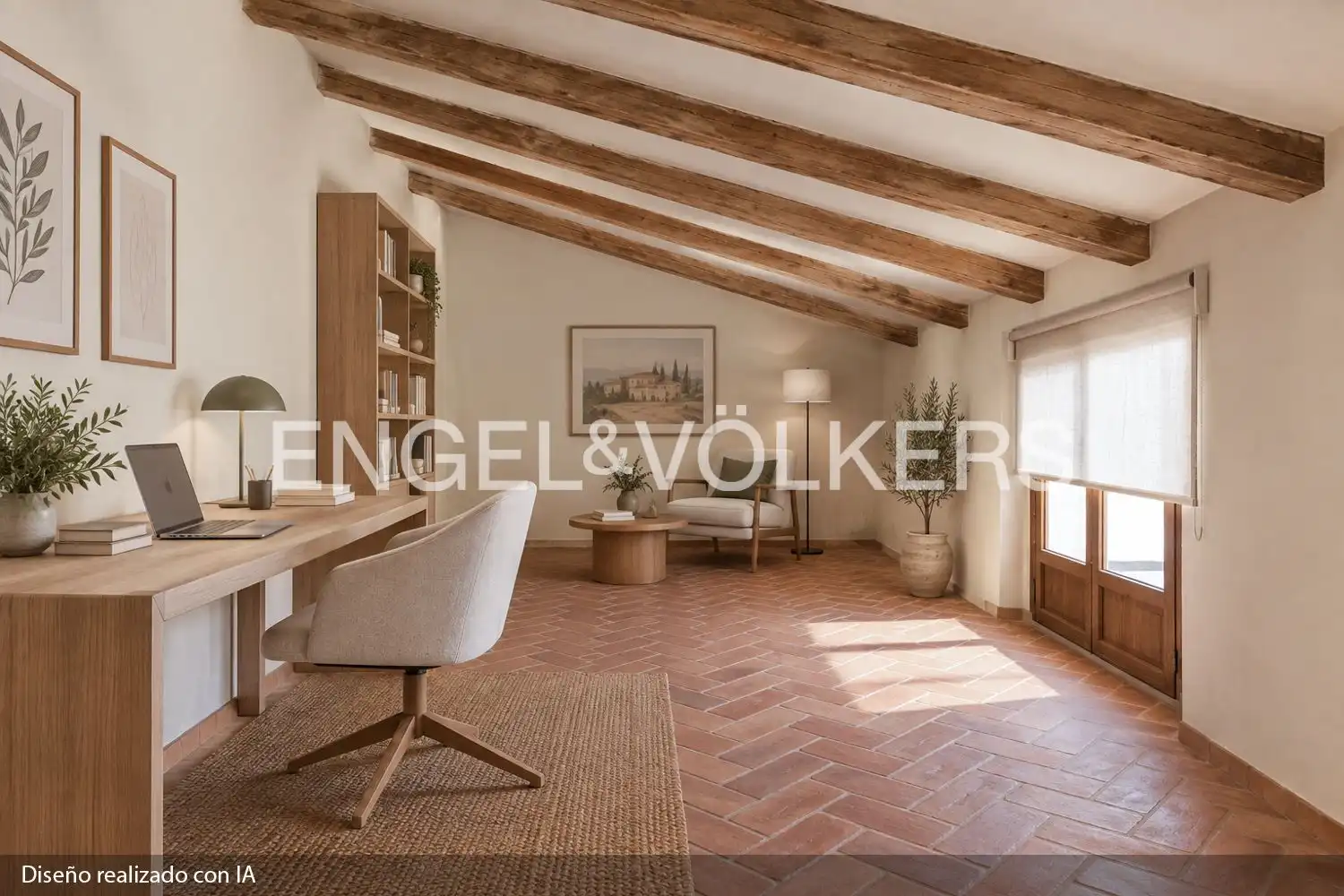 Sala d'estar de Casa adosada en venda en Pego amb Calefacció i Terrassa