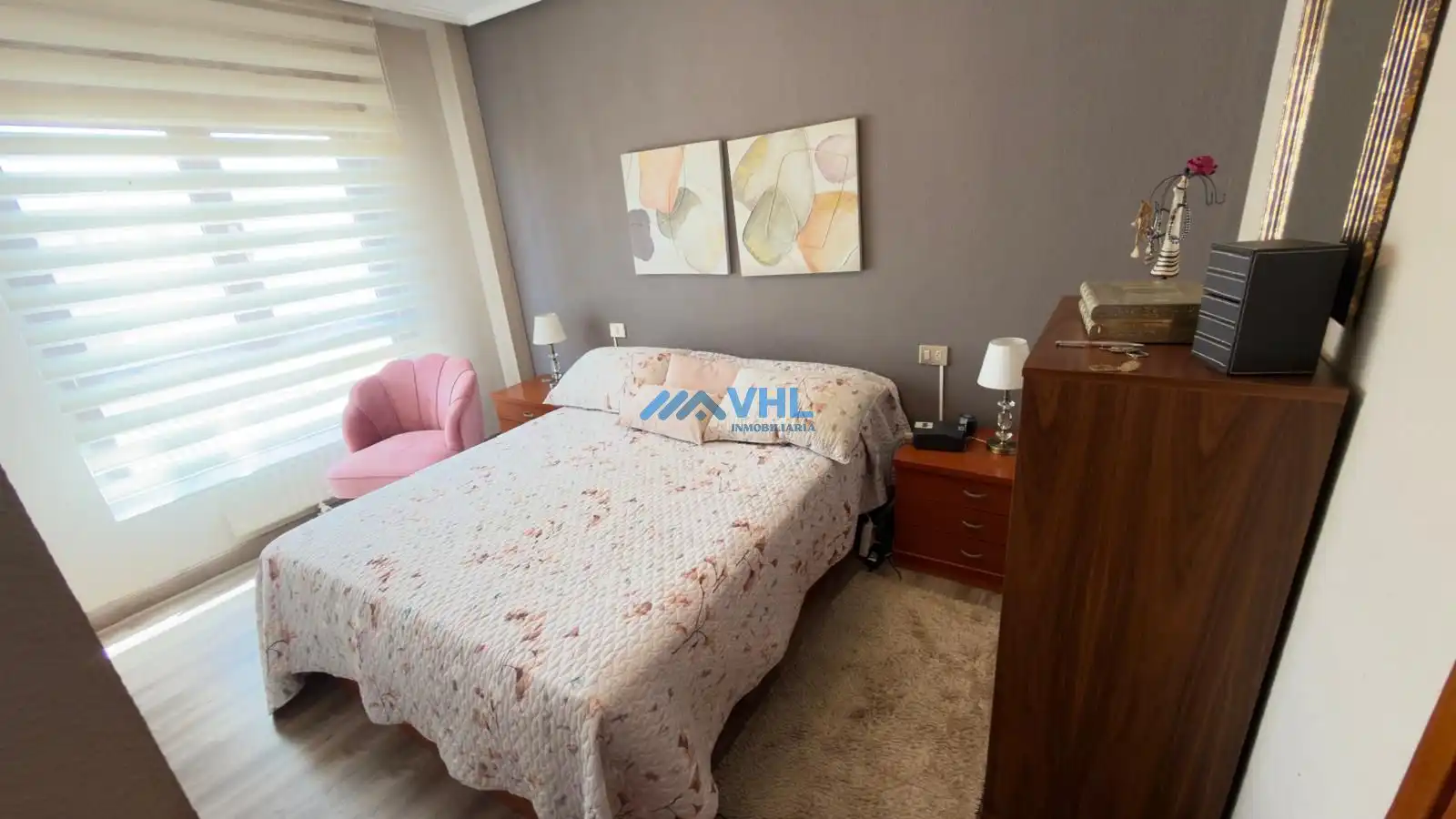 Schlafzimmer von Wohnung zur Miete in Castro-Urdiales mit Heizung, Terrasse und Möbliert