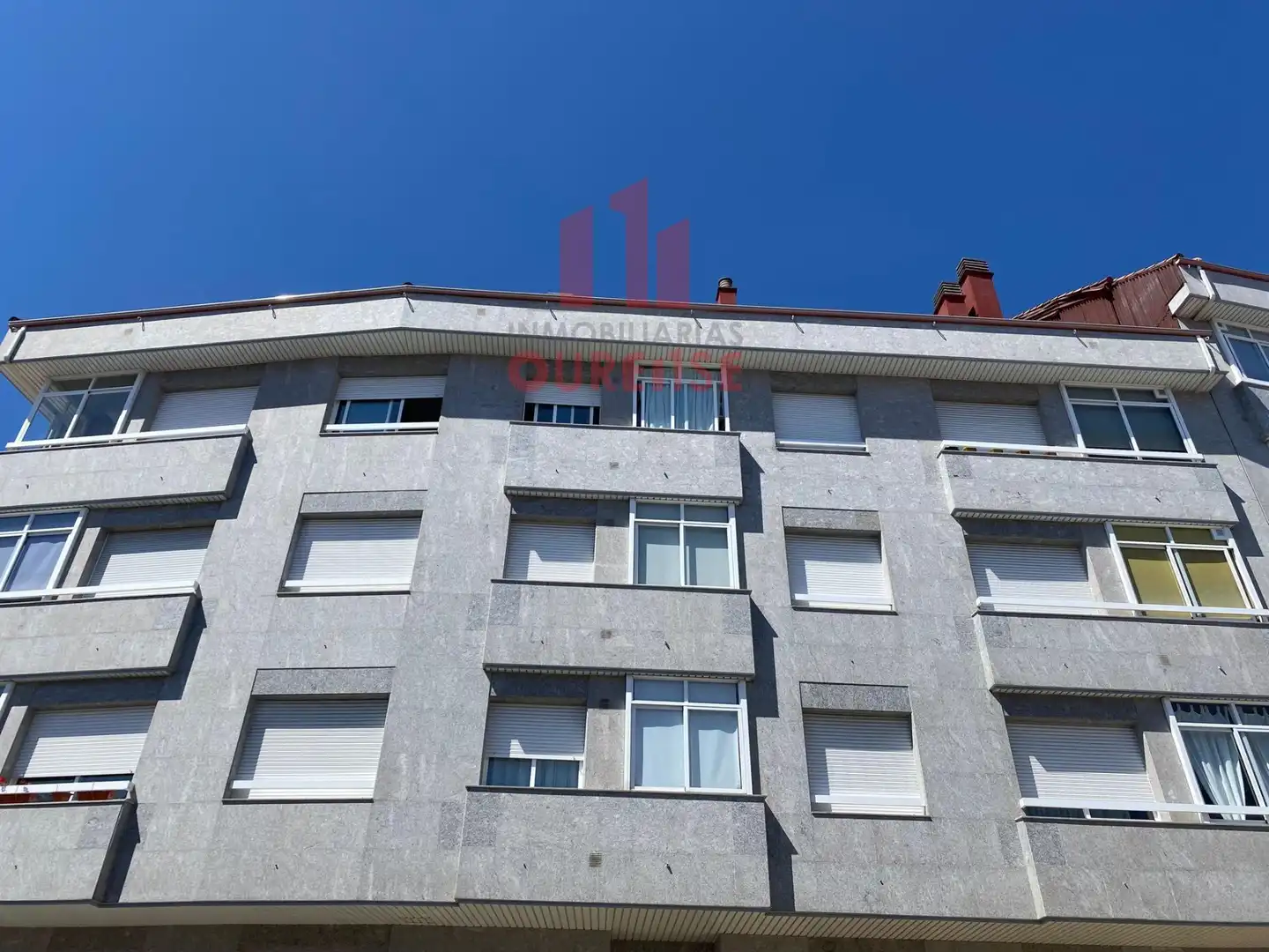 Exterior view of Flat for rent in Ourense Capital   with Storage room, Furnished and Balcony