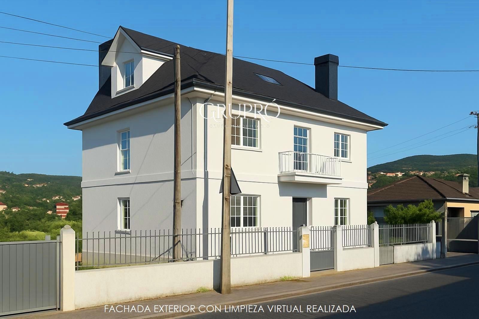 Exterior view of House or chalet for sale in Vigo   with Heating, Terrace and Storage room