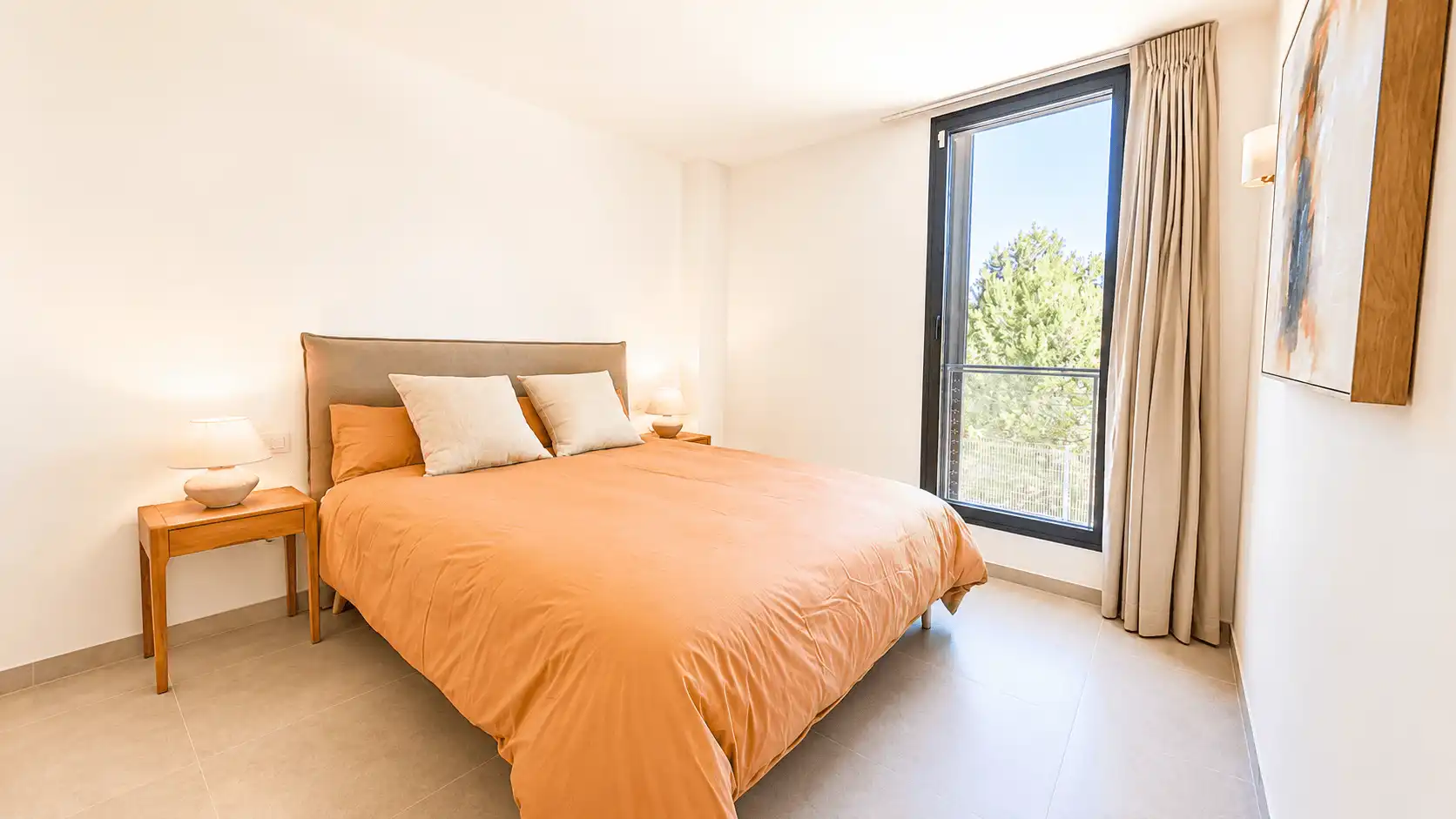 Dormitori de Apartament de lloguer en Sant Llorenç des Cardassar amb Aire condicionat, Traster i Piscina