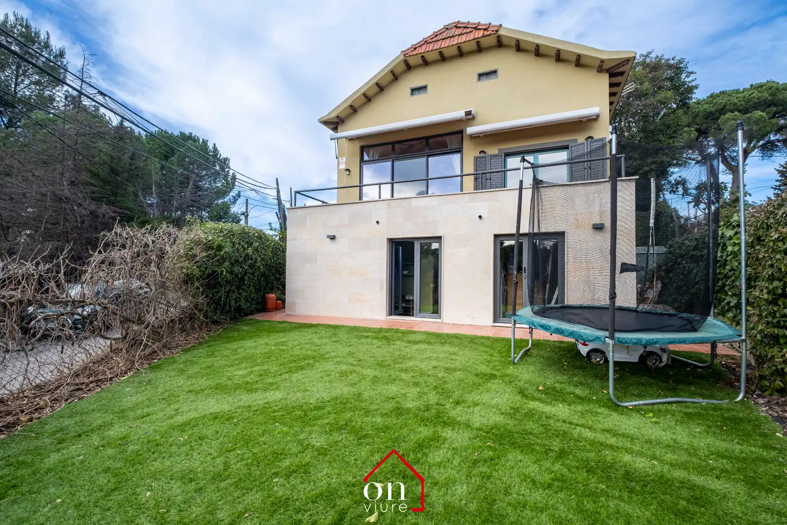 Terrace of Houses for sale in Sant Cugat del Vallès  with Air Conditioner, Heating and Private garden