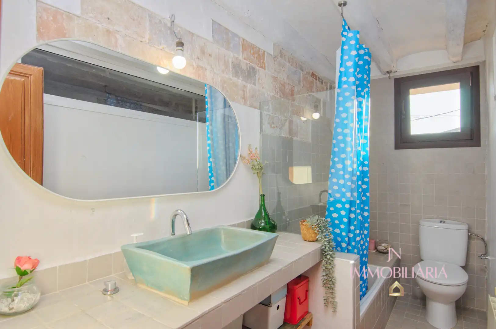 Badezimmer von Haus oder Chalet zum Verkauf in Piera mit Heizung, Parkett und Terrasse