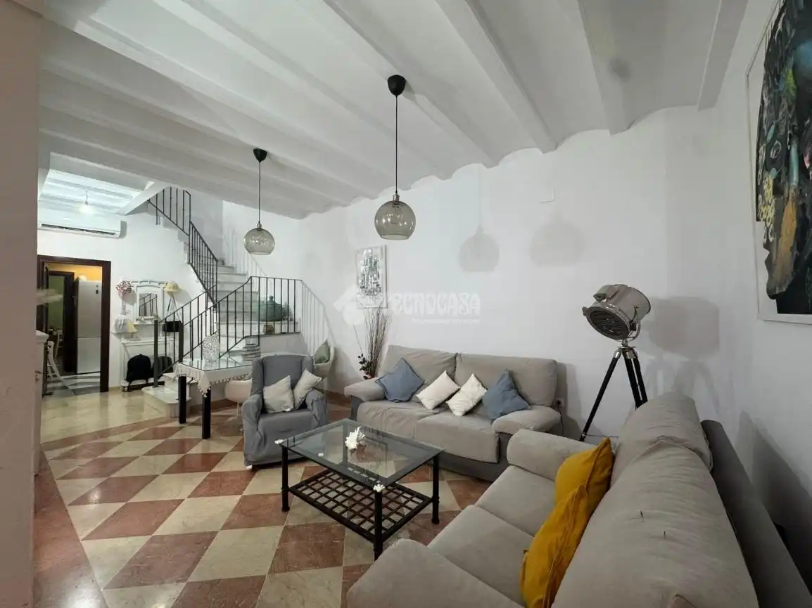 Living room of Flat for sale in Osuna  with Air Conditioner and Terrace
