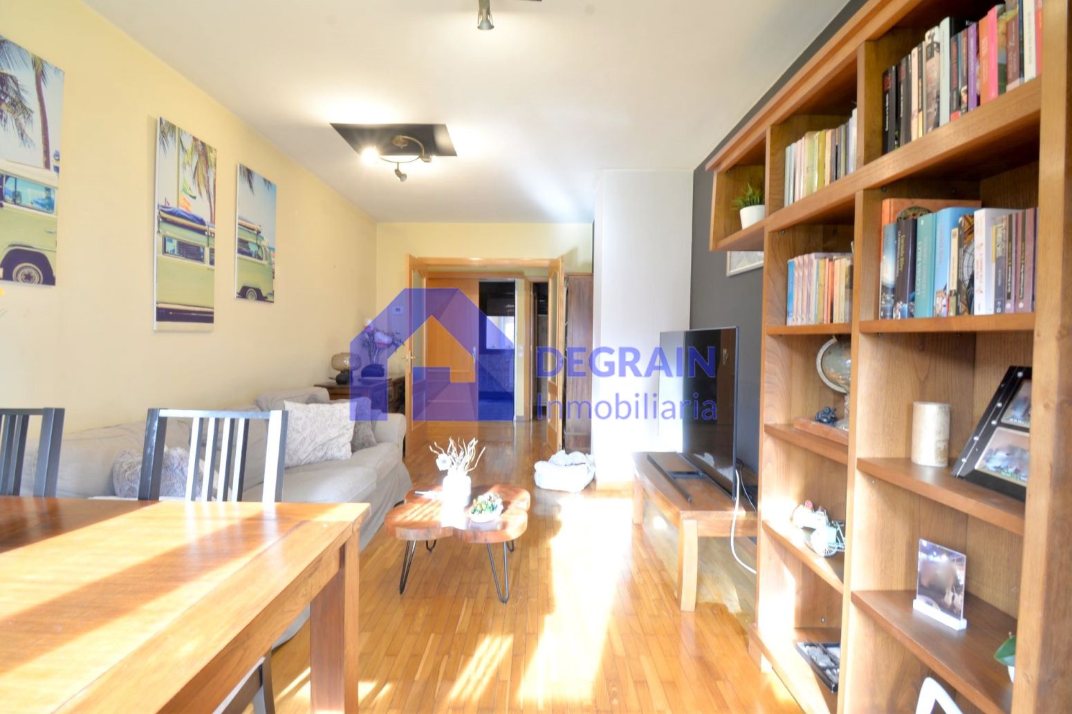 Living room of Flat for sale in Oviedo   with Heating and Parquet flooring