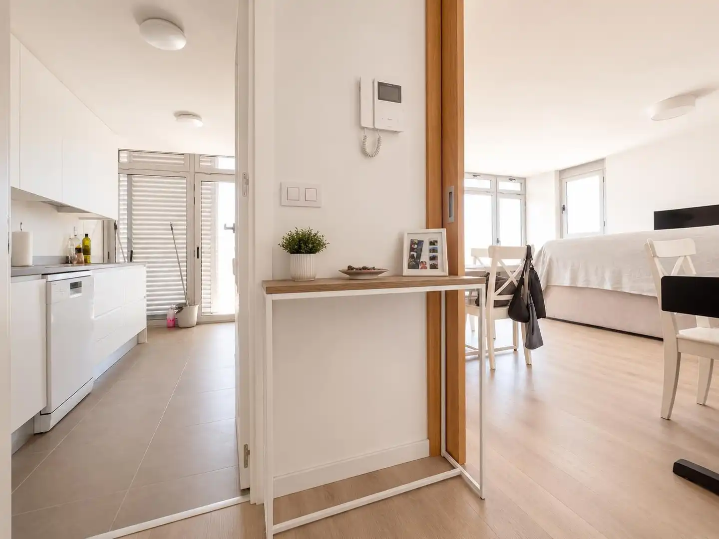 Wohnung zur Miete in Valencia mit Klimaanlage, Heizung und Möbliert