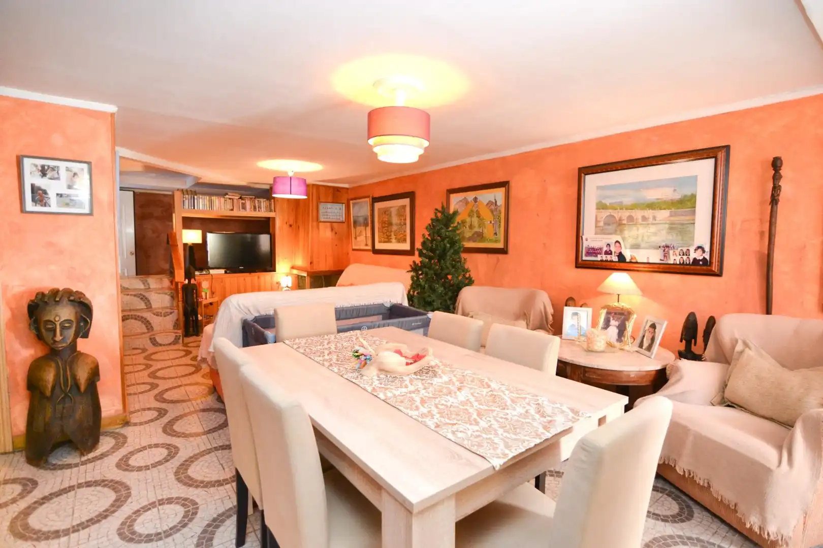 Comedor de Casa adosada en venta en Navalcarnero con Aire acondicionado, Calefacción y Jardín privado