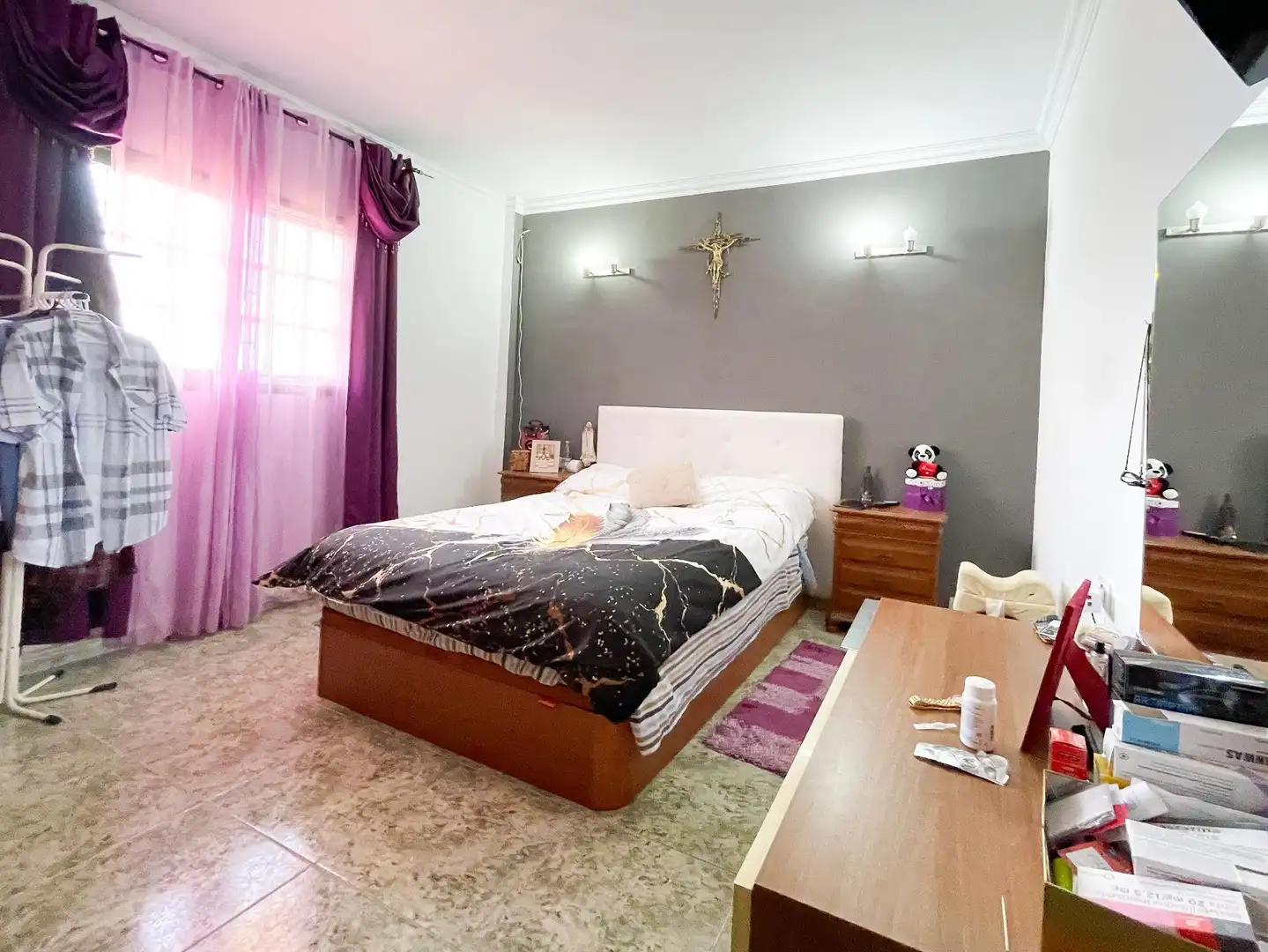Habitación de Casa o chalet en venta en Granadilla de Abona con Jardín privado, Terraza y Amueblado