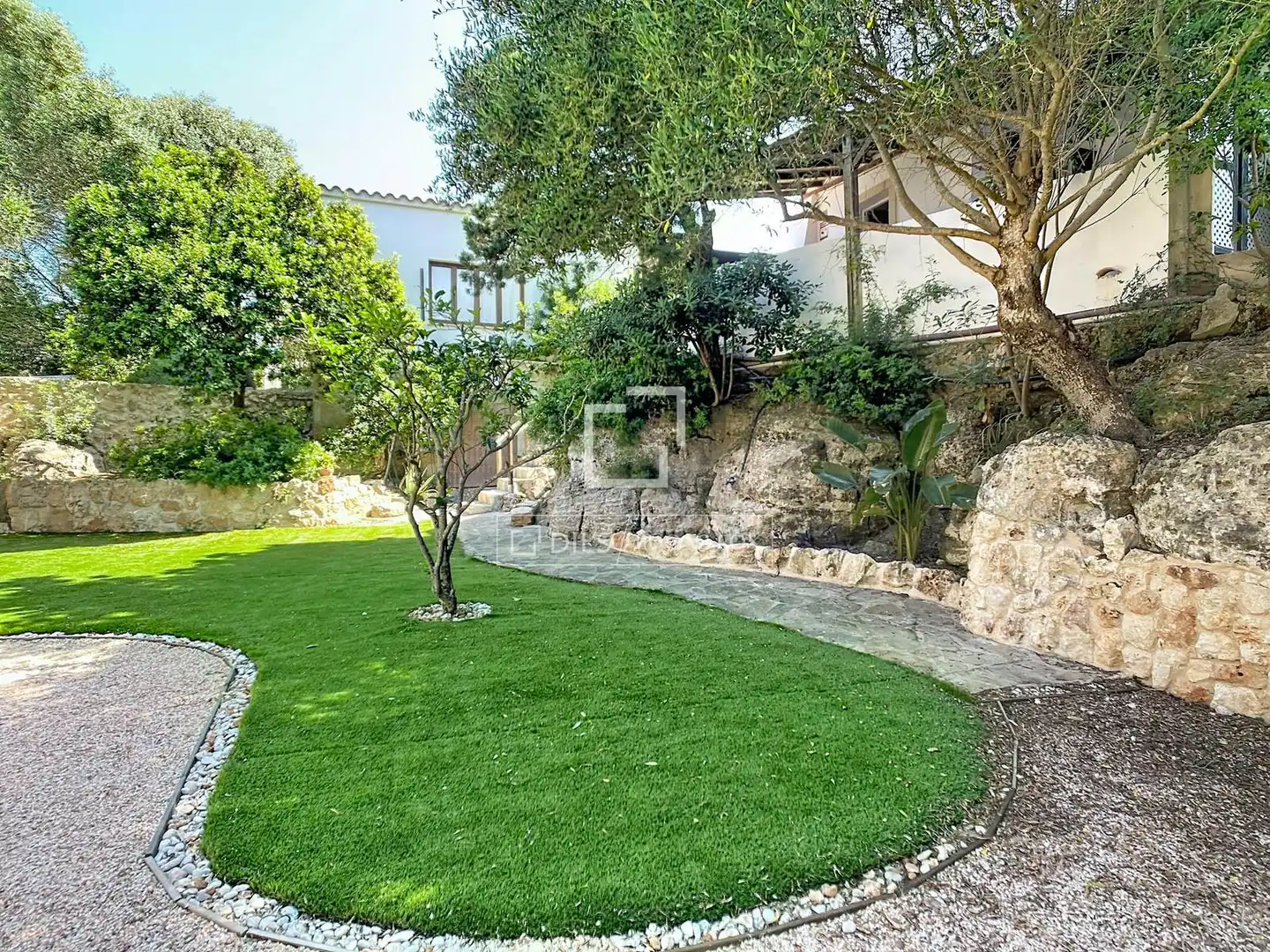 Garden of Houses for sale in Ciutadella de Menorca  with Air Conditioner, Heating and Private garden
