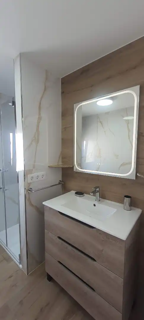 Bathroom of Houses for sale in Carballo  with Heating, Furnished and Oven