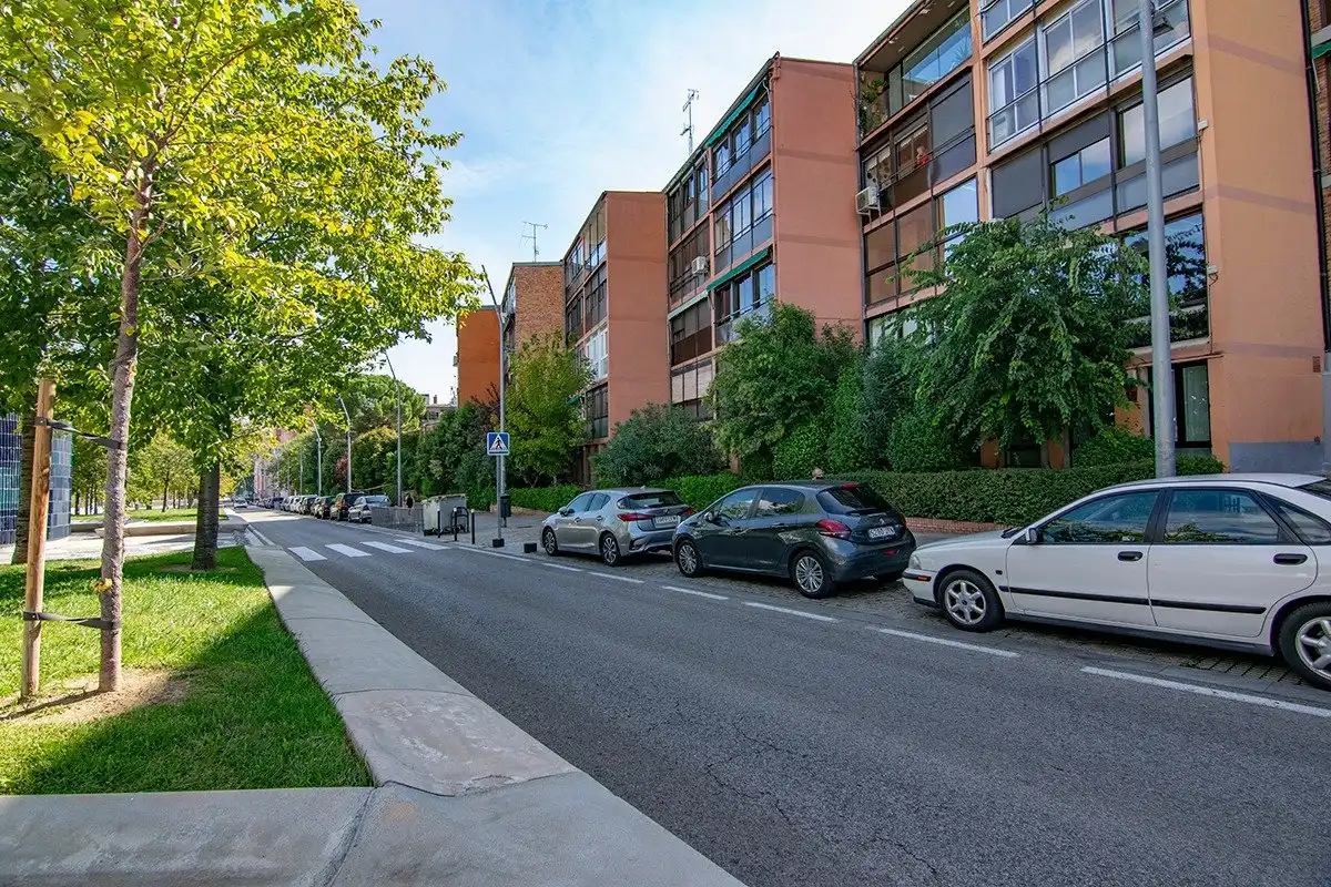 Exterior view of Flat for rent in Madrid  with Air Conditioner, Heating and Parquet flooring