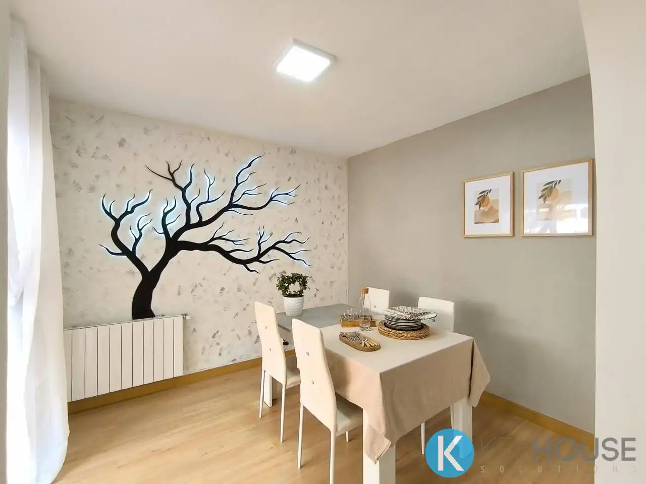 Comedor de Casa adosada en venta en Villalbilla con Aire acondicionado, Calefacción y Jardín privado