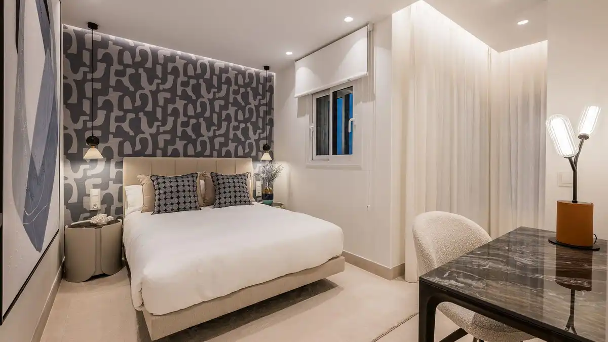 Bedroom of Apartments for sale in Estepona  with Air Conditioner, Terrace and Storage room