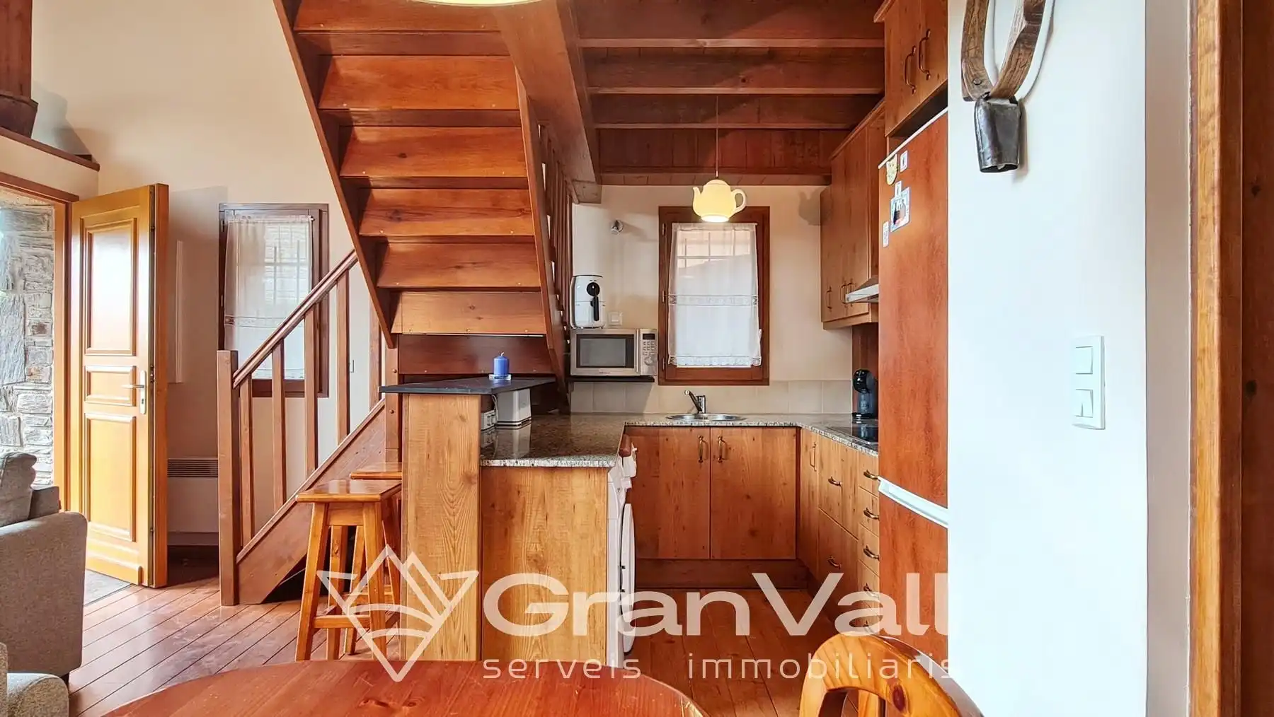 Cocina de Casa adosada en venta en Saillagouse con Calefacción, Jardín privado y Parquet