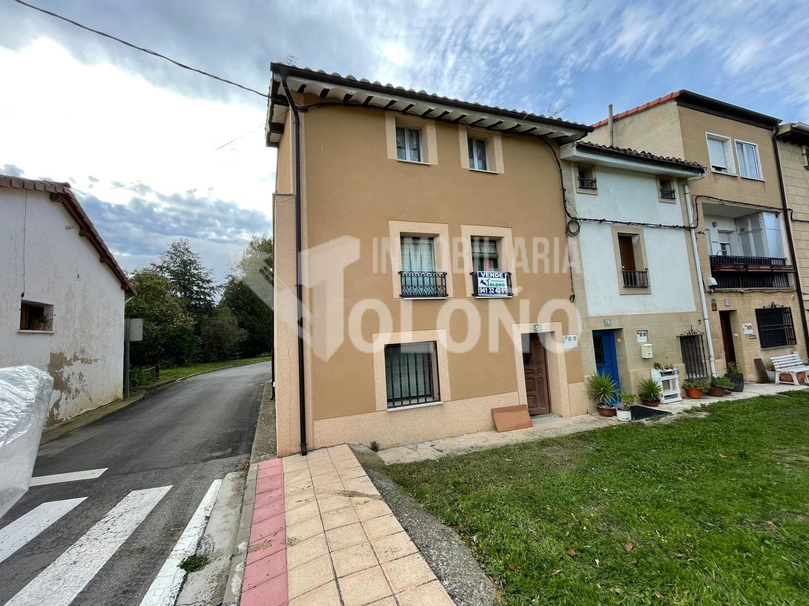 Exterior view of Country house for sale in Casalarreina  with Terrace and Furnished