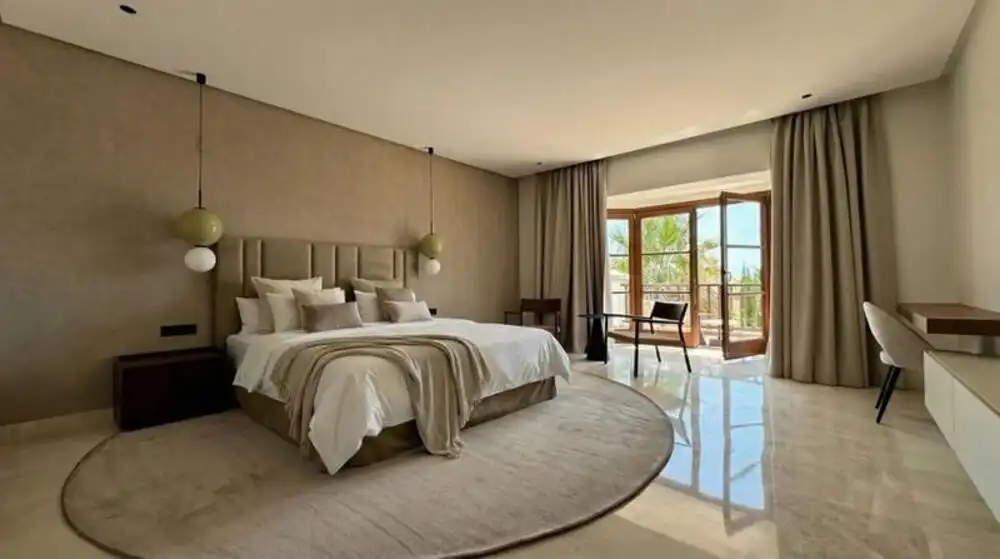 Bedroom of Houses for rent in Marbella  with Air Conditioner, Terrace and Furnished