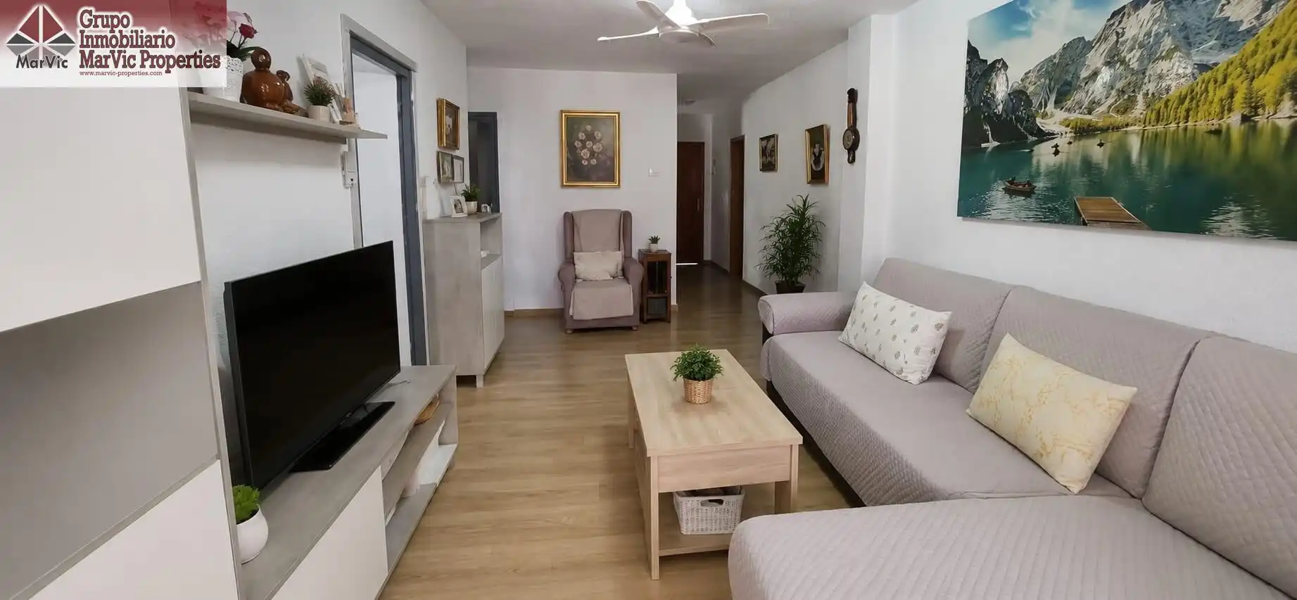 Living room of Attic for sale in Benidorm  with Furnished