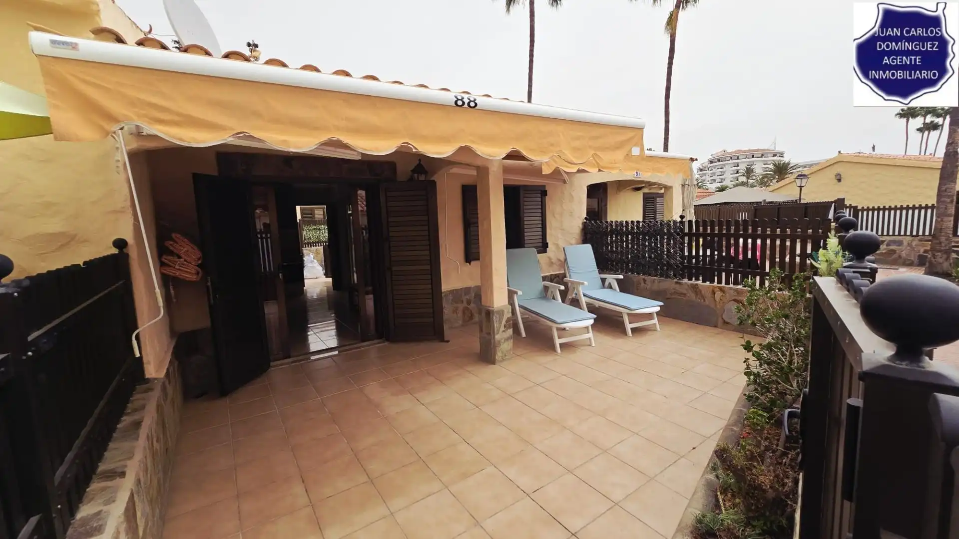 Terrassa de Casa o xalet de lloguer en San Bartolomé de Tirajana amb Aire condicionat, Terrassa i Moblat