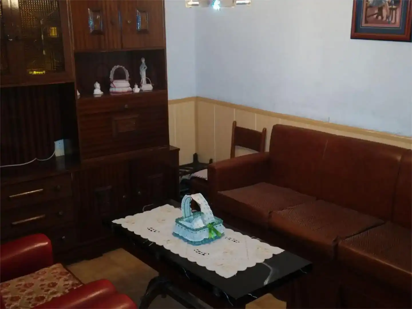 Living room of Flat for sale in Magaz de Cepeda  with Furnished