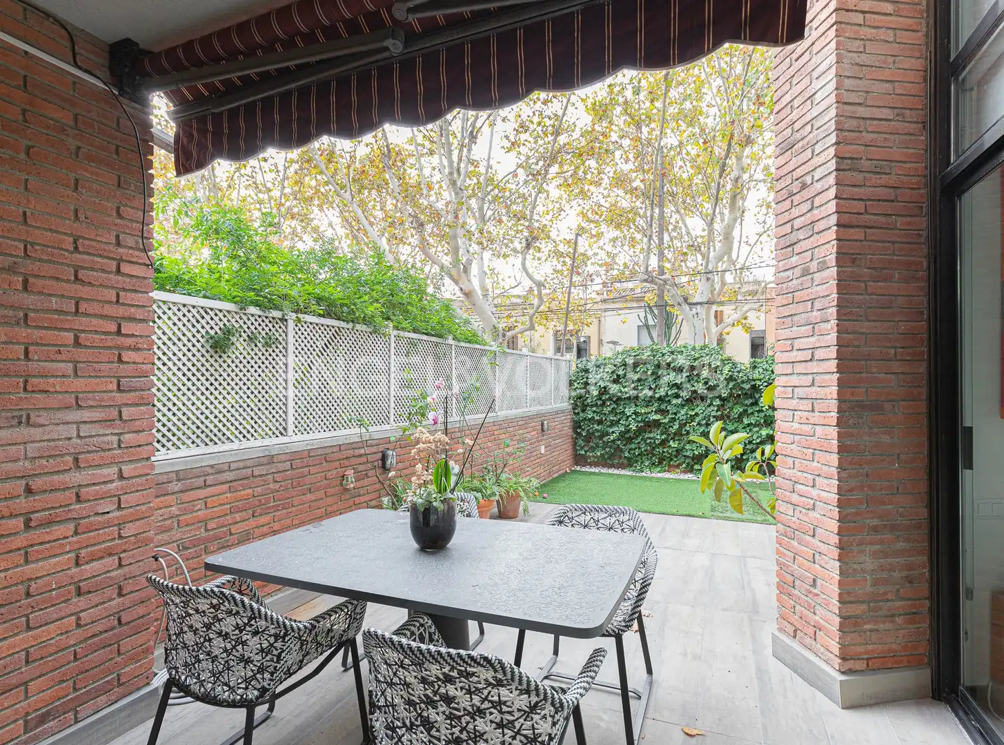 Terraza de Casa adosada de alquiler en Barcelona con Aire acondicionado, Calefacción y Jardín privado