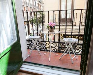 Balcony of Flat to rent in  Madrid Capital  with Air Conditioner, Terrace and Balcony